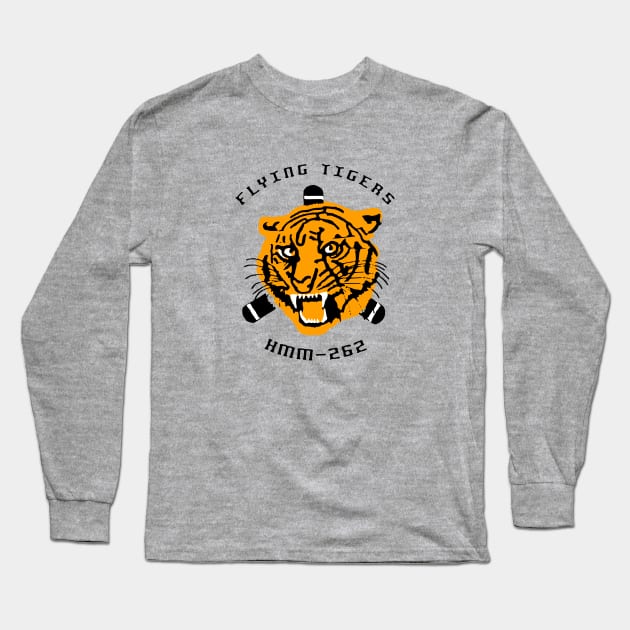 HMM 262 Flying Tigers Long Sleeve T-Shirt by Yeaha